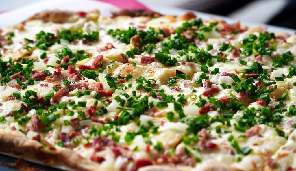 food, tarte flambée, cheese, dish, cuisine, tarte flambée, tarte flambée, tarte flambée, tarte flambée, tarte flambée